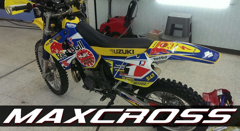 SUZUKI RMX250S 1996-N' (Iron tank version) REDBULL STYLE